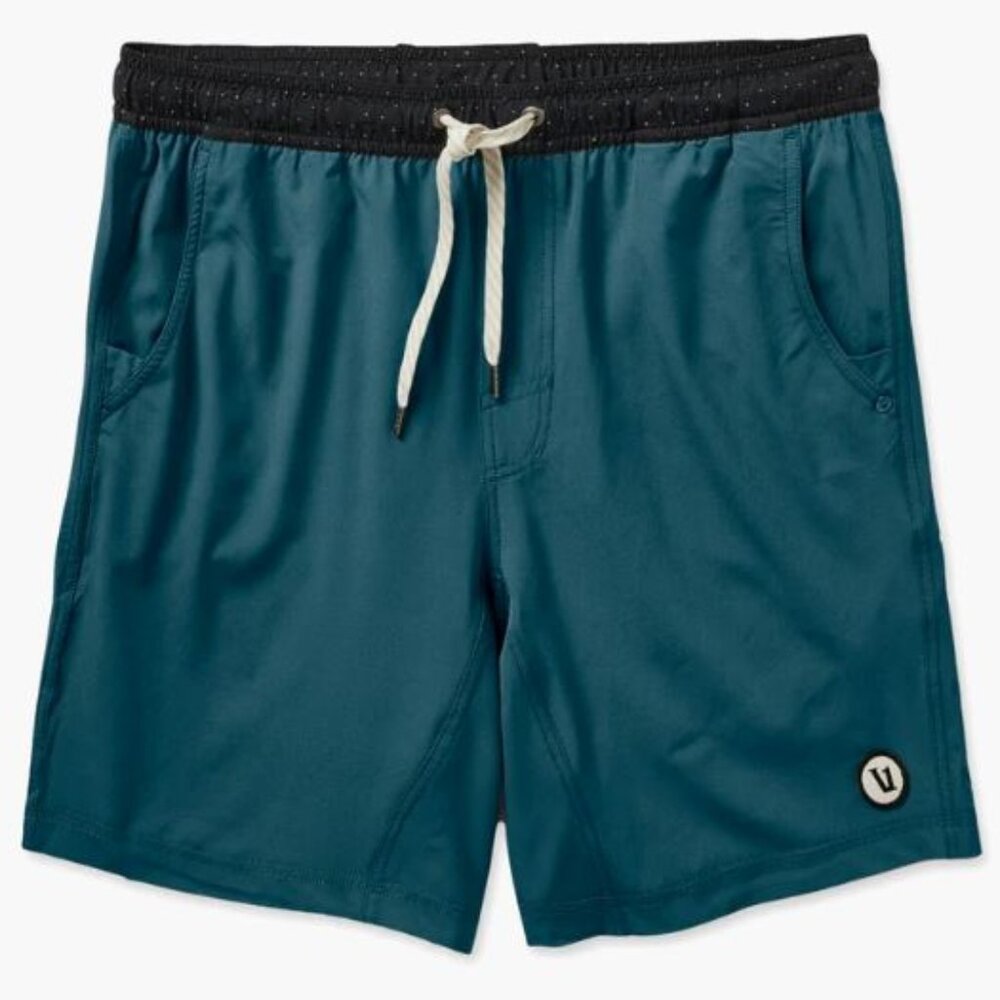 Vuori Teal Athletic Shorts